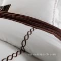 Peralatan katil bersaiz queen menetapkan 100% Cotton Comforter mewah